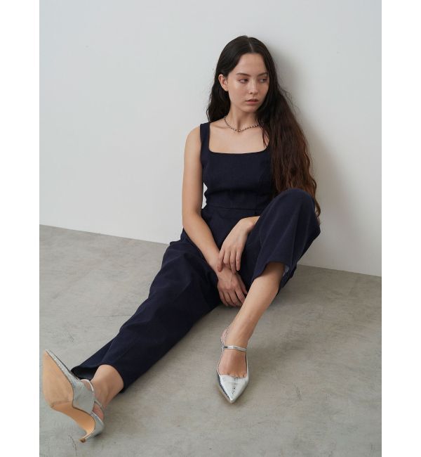 ELENDEEK「DENIM ALL IN ONE」|オールインワン|インディゴ