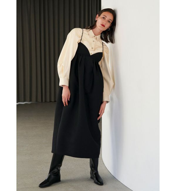 ELENDEEK「ROUNDED CAMI OP」|ワンピース|