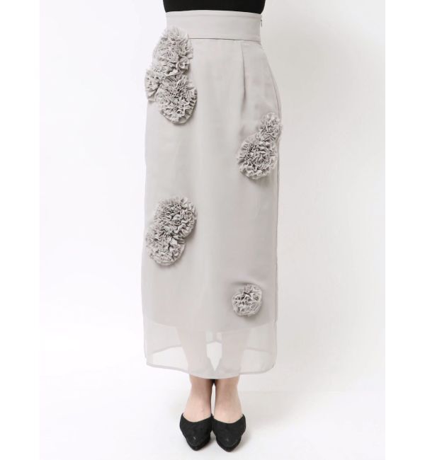 RESEXXY「シアーレイヤードモチーフスカート」|スカート|