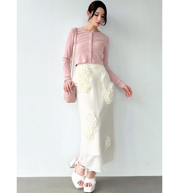 RESEXXY「シアーレイヤードモチーフスカート」|スカート|