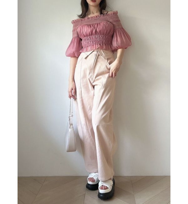 dazzlin「オフショルフェミニックトップス」|シャツ・ブラウス|