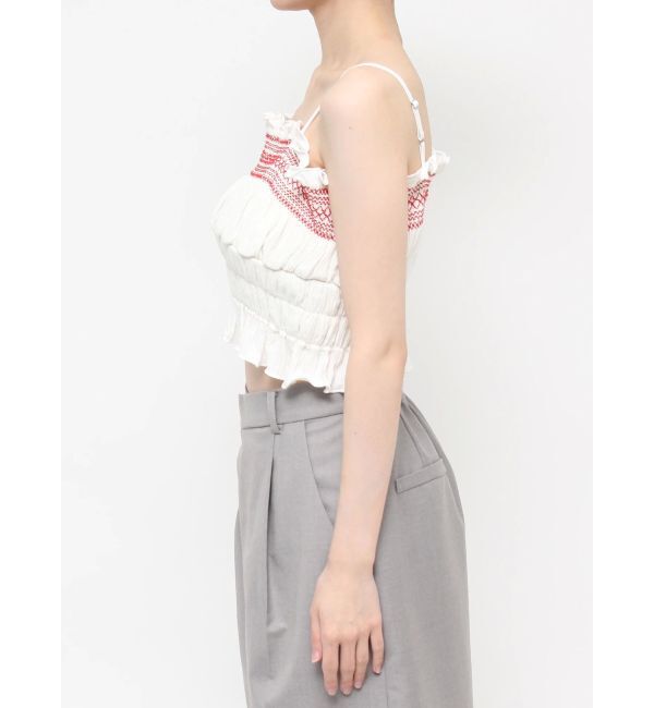 dazzlin「キャミフェミビスチェブラウス」|キャミソール|