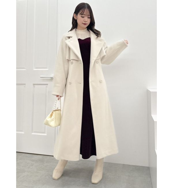 dazzlin「シアーベールセミフレアワンピース」|ドレス|