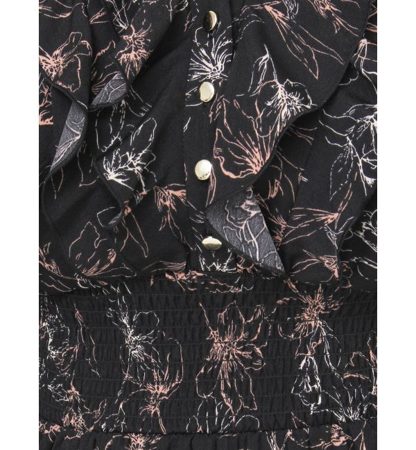 dazzlin「フラワープリーツワンピース」|ワンピース|