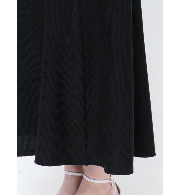 dazzlin「ラッフルリブワンピース」|ワンピース|