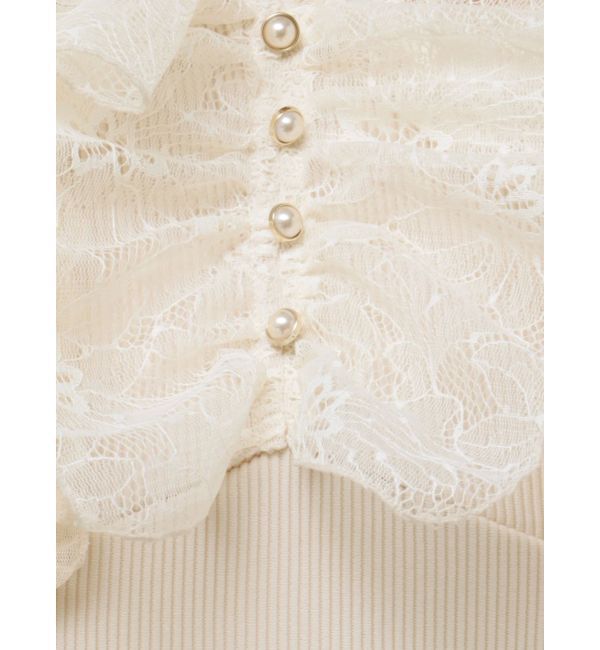 dazzlin「ラッフルリブワンピース」|ワンピース|