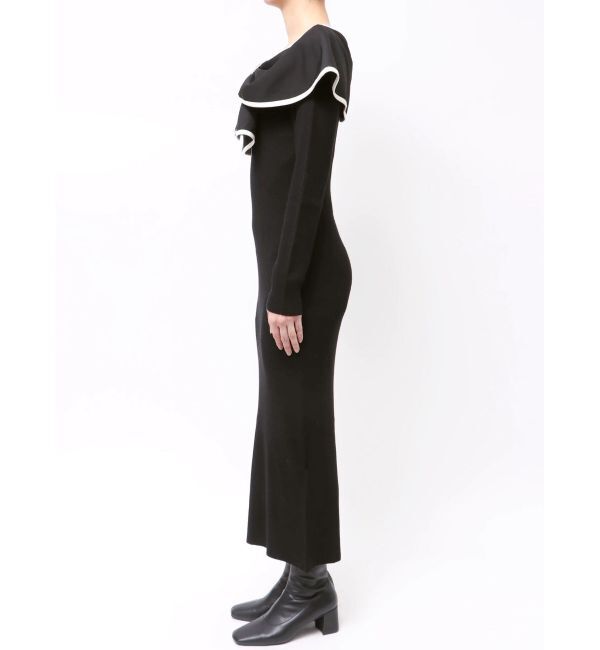 dazzlin「パイピングリボンニットワンピース」|ワンピース|