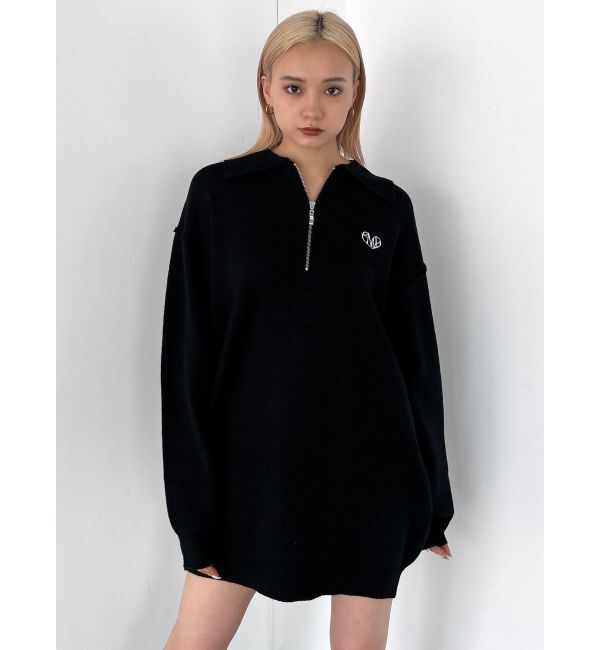 EMODA「ハーフジップオーバーミニワンピース」|ワンピース|