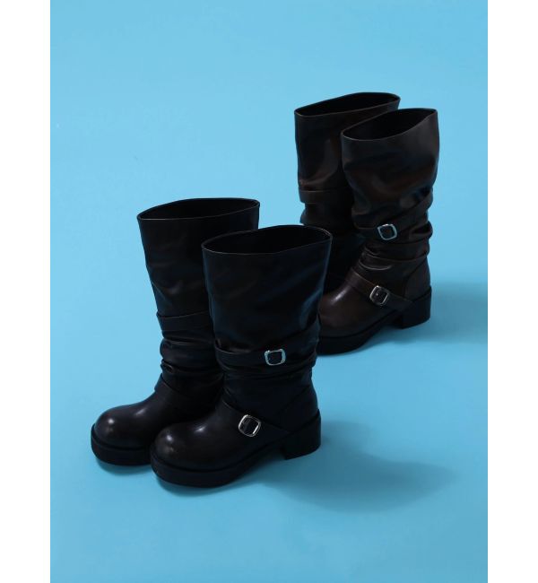 EMODA「ルーズベルトブーツ」|ロングブーツ|