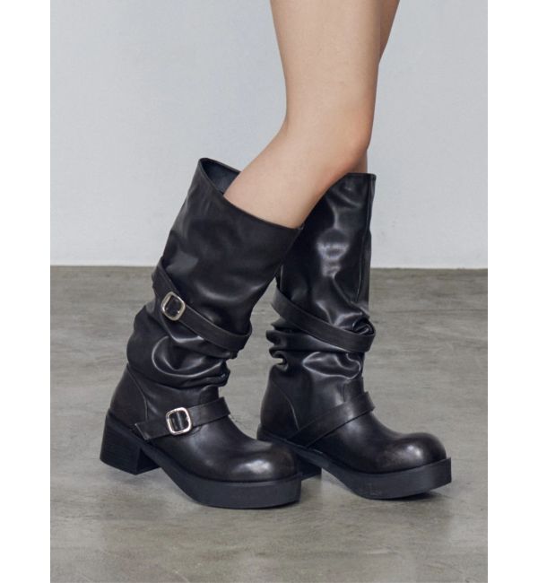 EMODA「ルーズベルトブーツ」|ロングブーツ|