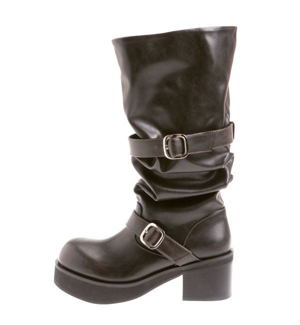 EMODA「ルーズベルトブーツ」|ロングブーツ|