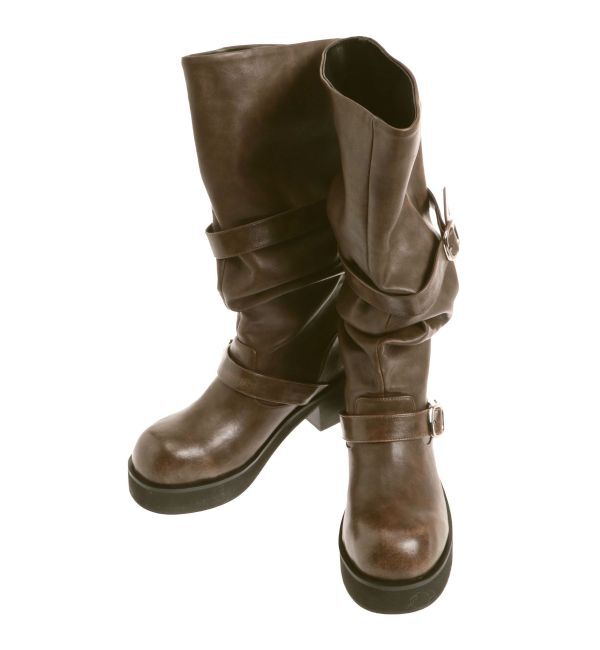 EMODA「ルーズベルトブーツ」|ロングブーツ|