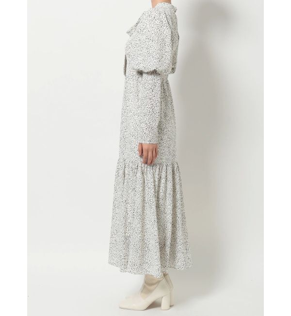 MERCURYDUO「2WAYリボンプリントシャーリングワンピース」|ワンピース|