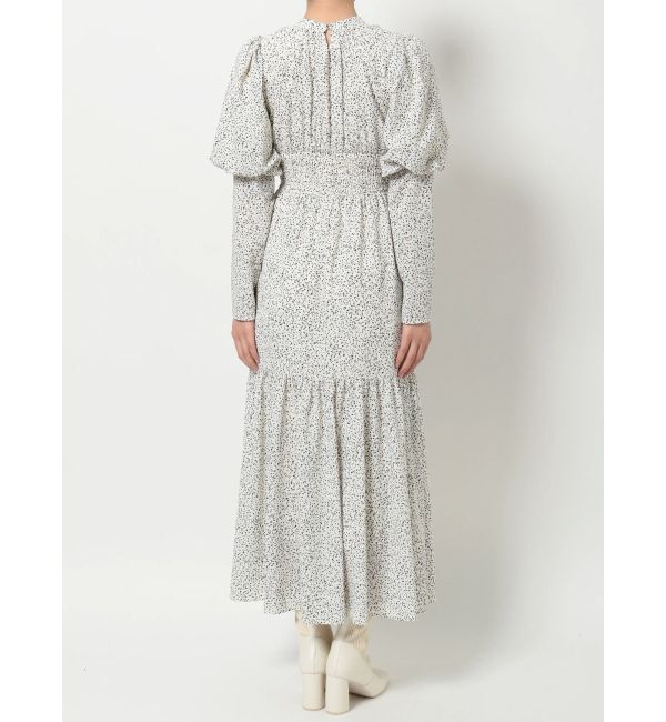 MERCURYDUO「2WAYリボンプリントシャーリングワンピース」|ワンピース|
