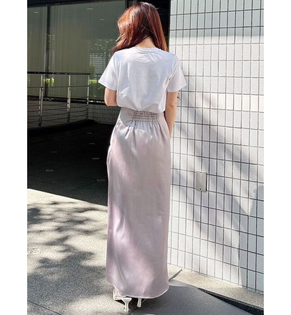 MERCURYDUO「CATプリントリボンTシャツ」|Tシャツ・カットソー|