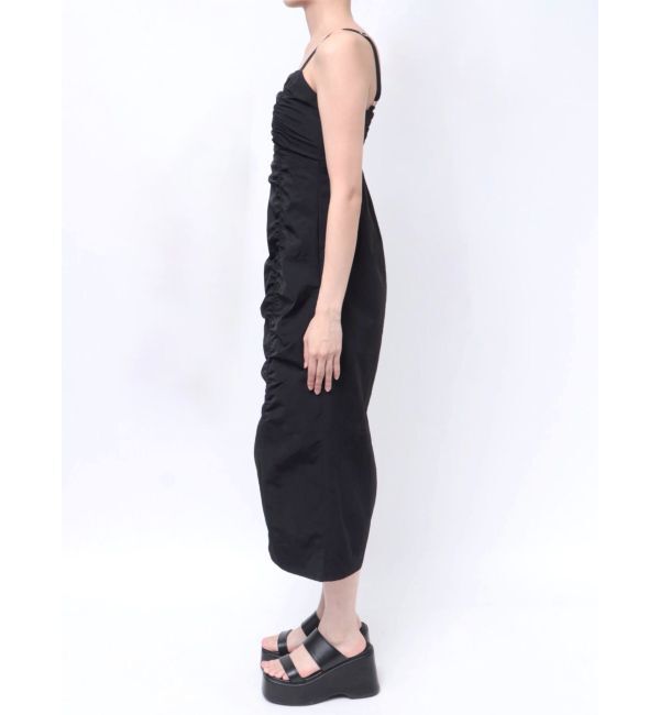 MURUA「アシメギャザーキャミワンピース」|ワンピース|