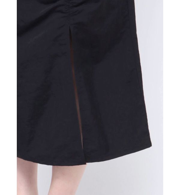 MURUA「アシメギャザーキャミワンピース」|ワンピース|