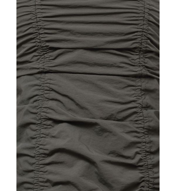 MURUA「アシメギャザーキャミワンピース」|ワンピース|