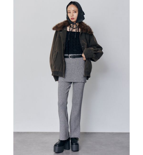 MURUA「リブニットバブーシュカ」|その他|