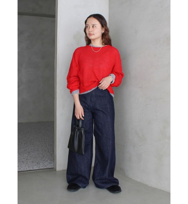 Ungrid「モヘヤ混シアーニット」|ニット・セーター|