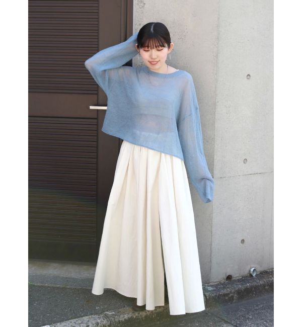 Ungrid「モヘヤ混シアーニット」|ニット・セーター|