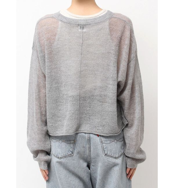 Ungrid「モヘヤ混シアーニット」|ニット・セーター|