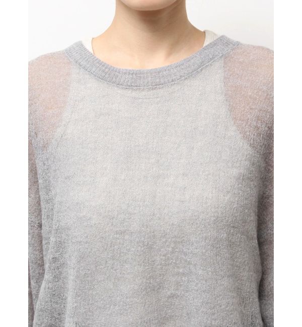 Ungrid「モヘヤ混シアーニット」|ニット・セーター|