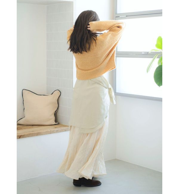 Ungrid「カラーモヘヤ混ルーズニット」|ニット・セーター|