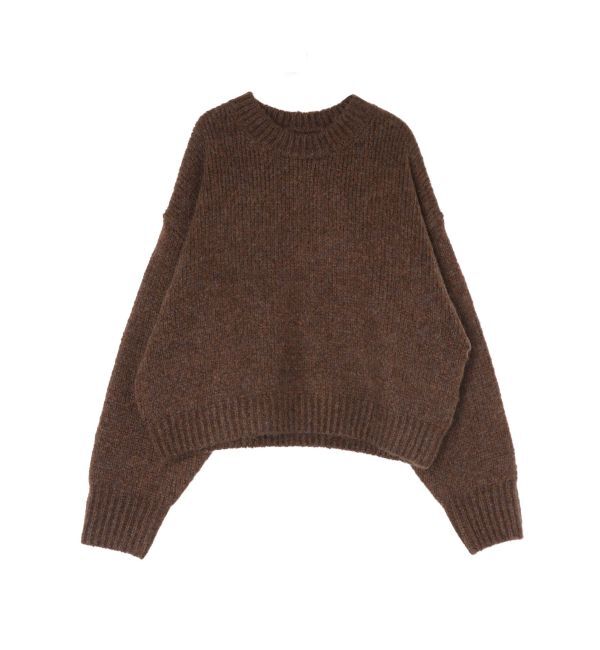 Ungrid「カラーモヘヤ混ルーズニット」|ニット・セーター|