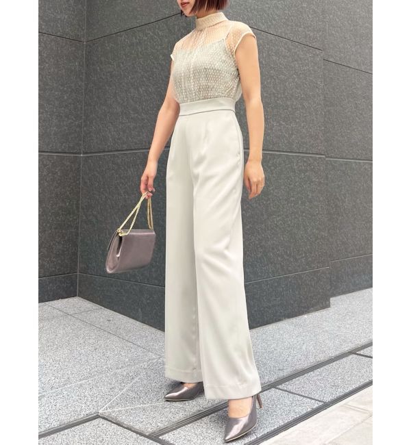 LAGUNAMOON「LADYチュールレースドッキングコンビネゾン」|ドレス|