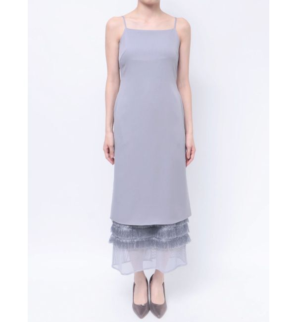 LAGUNAMOON「LADYレイヤードテクスチャーワンピース」|ドレス|