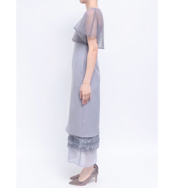 LAGUNAMOON「LADYレイヤードテクスチャーワンピース」|ドレス|