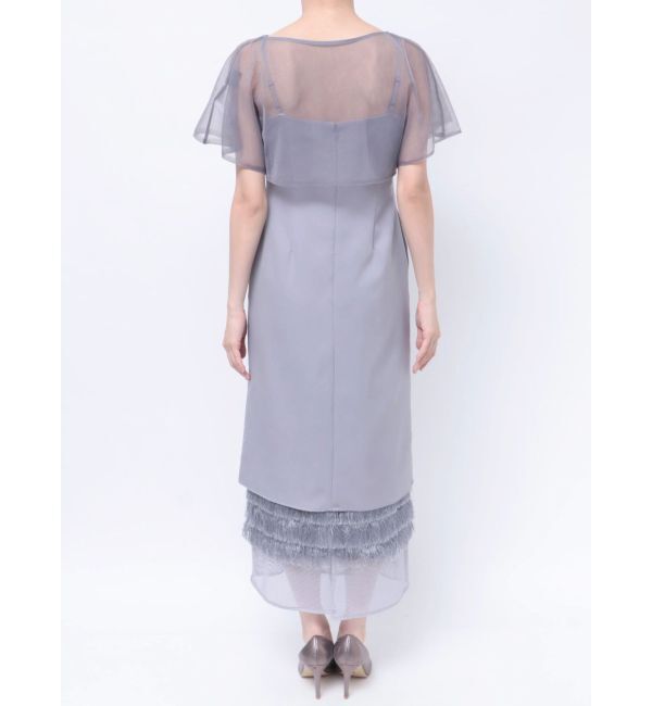 LAGUNAMOON「LADYレイヤードテクスチャーワンピース」|ドレス|