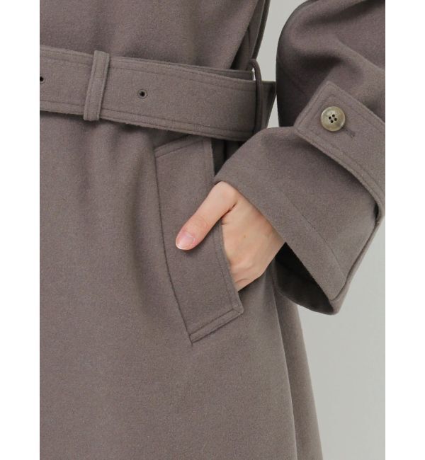 LAGUNAMOON「ステンカラーロングコート」|ステンカラーコート|