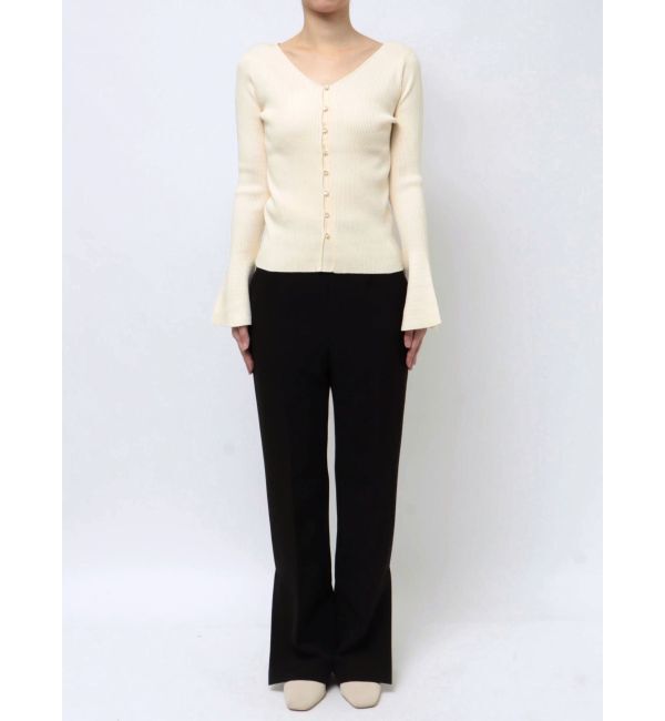 LAGUNAMOON「フレアスリーブ2WAYニットプルオーバー」|ニット・セーター|