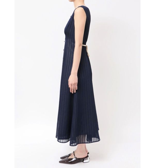 LAGUNAMOON「【追加生産】バイカラーパイピングワンピース」|ワンピース|