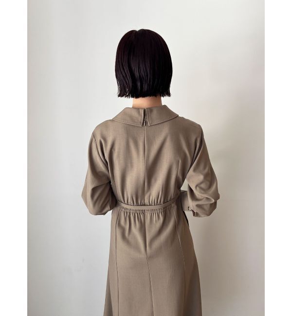 LAGUNAMOON「アシンメトリーカラーナローフレアワンピース」|ワンピース|