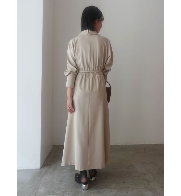 LAGUNAMOON「アシンメトリーカラーナローフレアワンピース」|ワンピース|