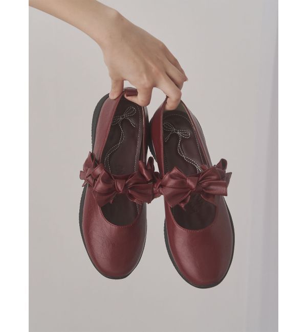 merry jenny「ribbonメリージェーン」|パンプス|
