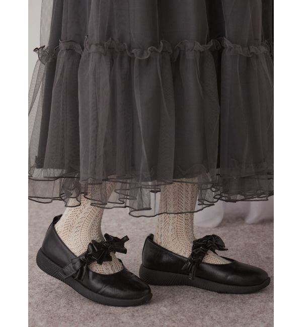 merry jenny「ribbonメリージェーン」|パンプス|