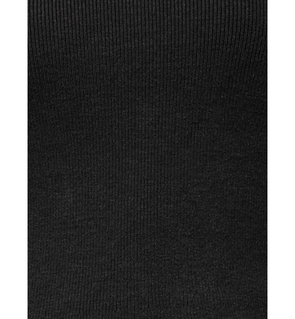 GYDA「ボトルネック ハーフスリーブニット フレアワンピース」|ワンピース|