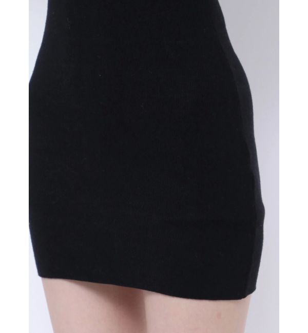 GYDA「shoulderリボンタイトリブニットワンピース」|ワンピース|