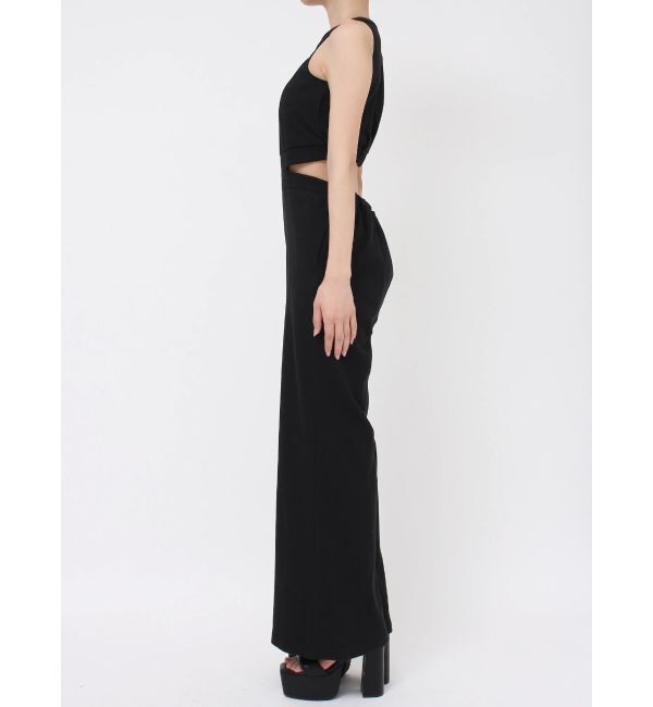 GYDA「バックZIPテレコロンパース」|オールインワン|