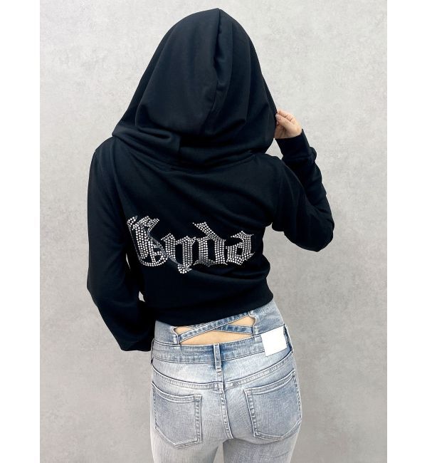 GYDA「GYDA Short ラメパーカー【SETUP着用可】」|パーカー|