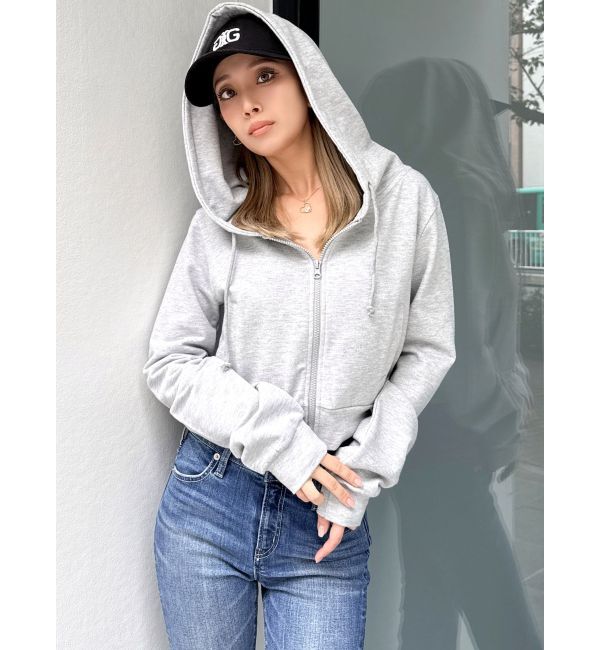 GYDA「GYDA Short ラメパーカー【SETUP着用可】」|パーカー|