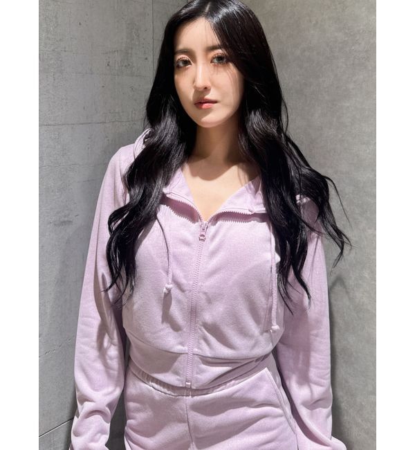 GYDA「GYDA Short ラメパーカー【SETUP着用可】」|パーカー|