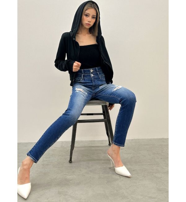 GYDA「GYDA Short ラメパーカー【SETUP着用可】」|パーカー|