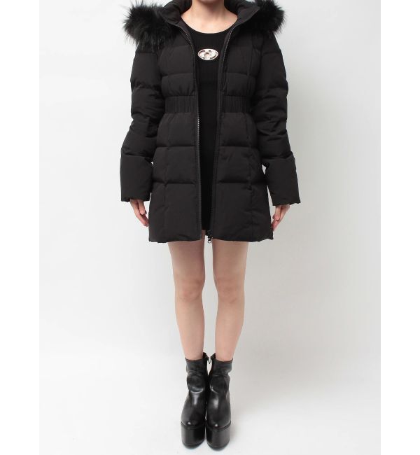 GYDA「GDベルト付きロングダウンコート」|ダウン|