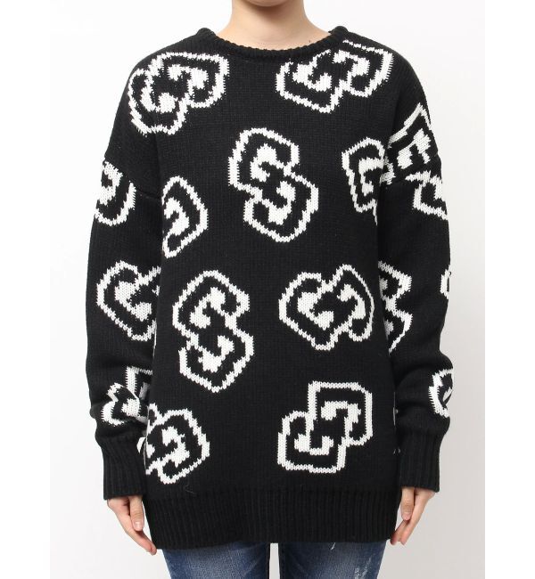 GYDA「GG FRAME ニットトップス」|ニット・セーター|