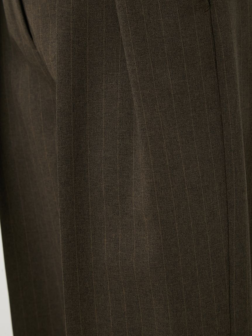 Mila Owen「フラップデザイン2タックワイドパンツ」|チノ|